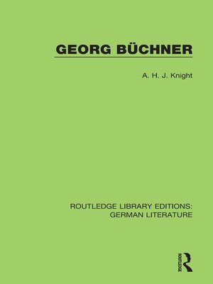 cover image of Georg Büchner